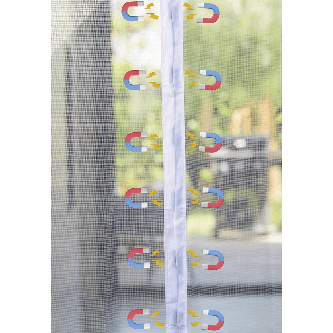 Zanzariera magnetica per porta