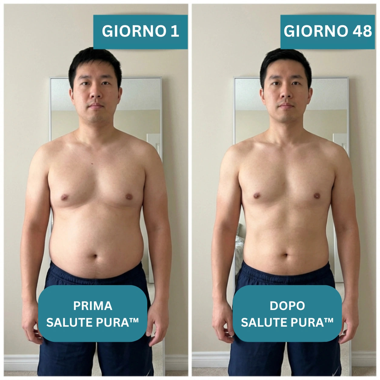 Salute Pura™ 4.0 - Finalmente un giorno senza pensare alla tua pancia.