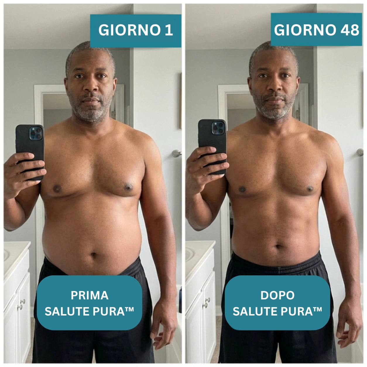Salute Pura™ 4.0 - Finalmente un giorno senza pensare alla tua pancia.