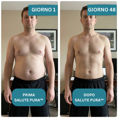 Salute Pura™ 4.0 - Finalmente un giorno senza pensare alla tua pancia.