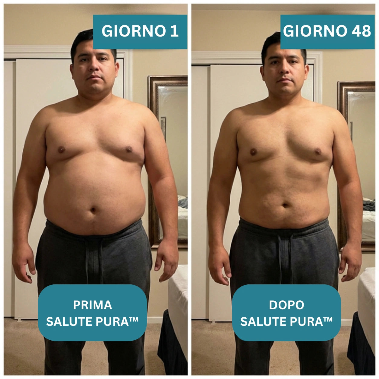 Salute Pura™ 4.0 - Finalmente un giorno senza pensare alla tua pancia.