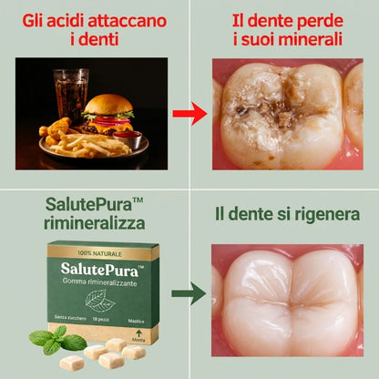 SalutePura™ - Chewing gum remineralizzante