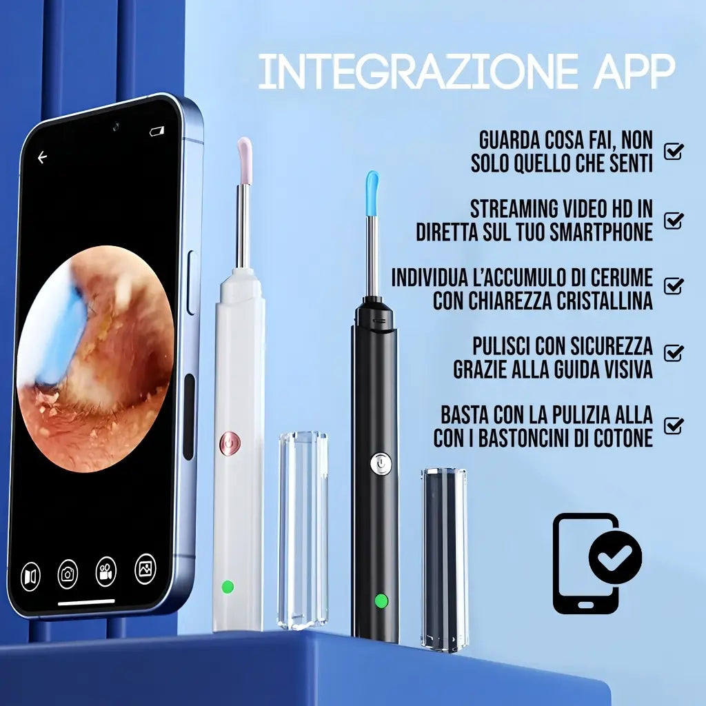 SalutePura™ VisioEar: tecnologia per la salute dell'orecchio approvata dai medici