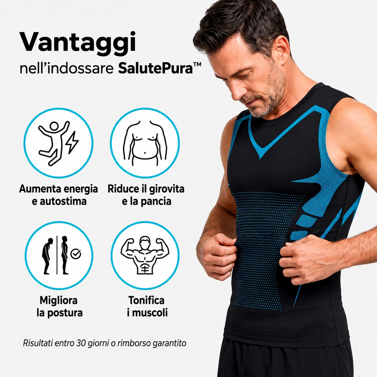 Salute Pura™ 4.0 - Finalmente un giorno senza pensare alla tua pancia.