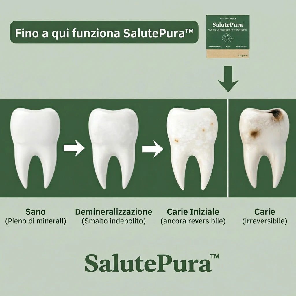 SalutePura™ - Chewing gum remineralizzante