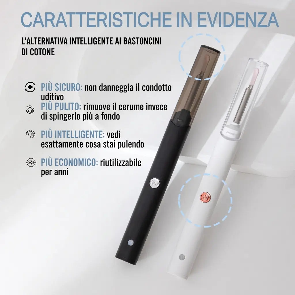 SalutePura™ VisioEar: tecnologia per la salute dell'orecchio approvata dai medici