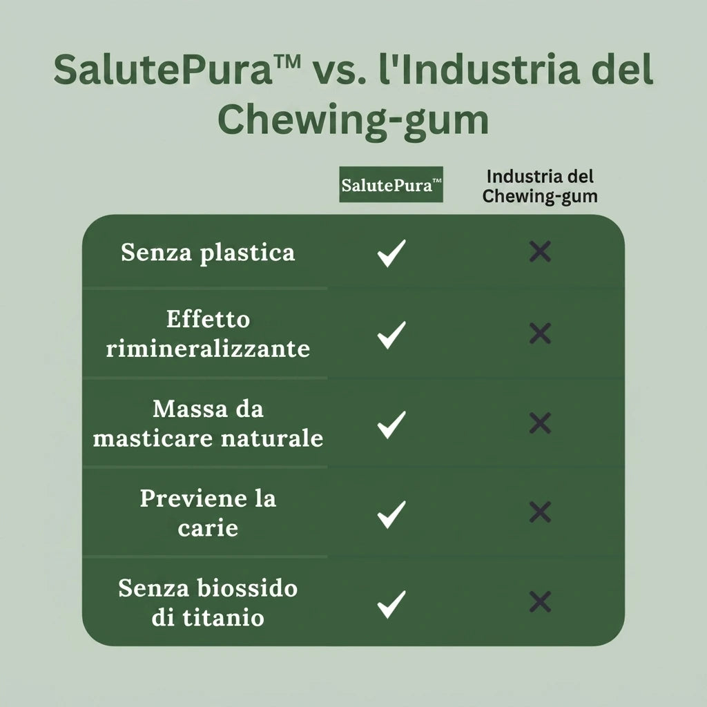 SalutePura™ - Chewing gum remineralizzante