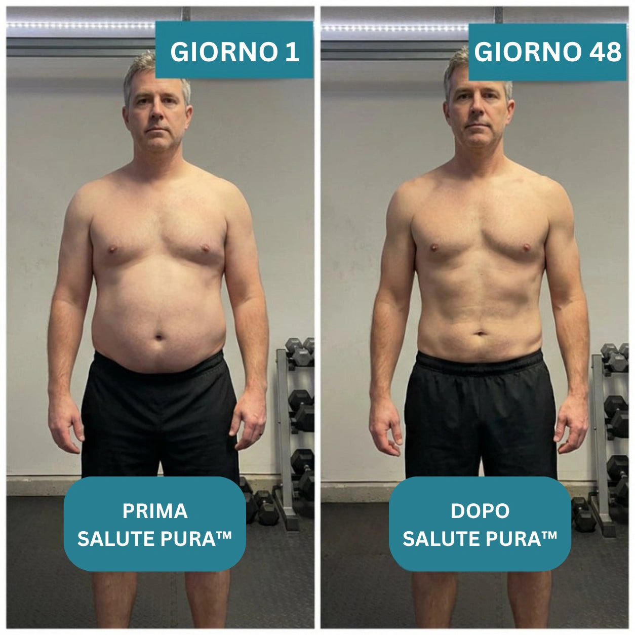 Salute Pura™ 4.0 - Finalmente un giorno senza pensare alla tua pancia.