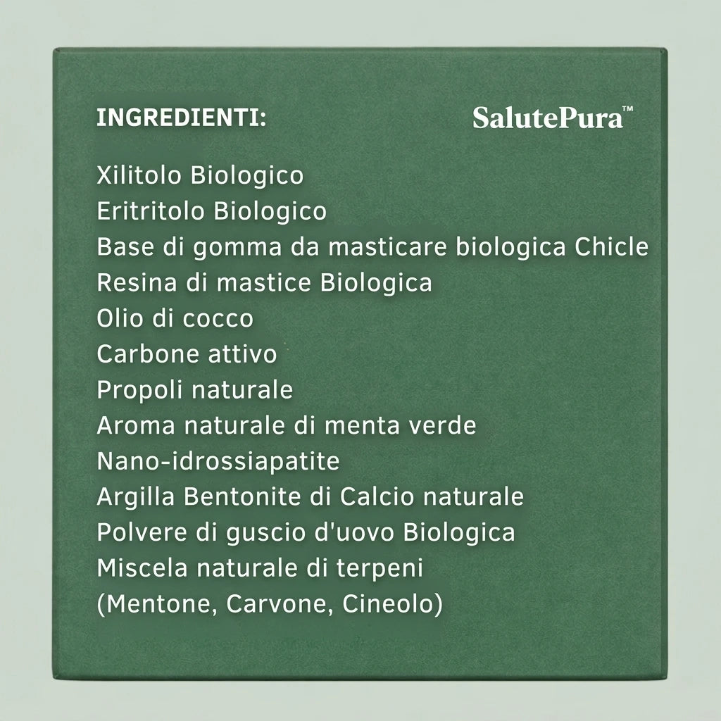SalutePura™ - Chewing gum remineralizzante