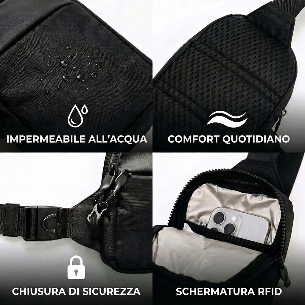 Borsa a tracolla da viaggio 2.0
