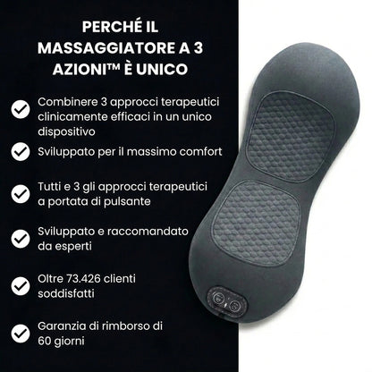 Salute Pura™ - Massaggiatore 3 in 1