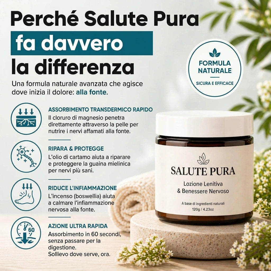 Salute Pura – Eliminate i Dolori Nervosi dall'Interno