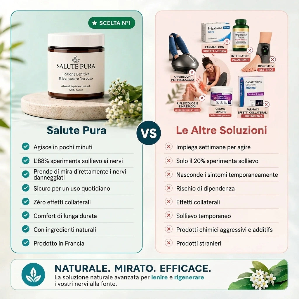 Salute Pura – Eliminate i Dolori Nervosi dall'Interno