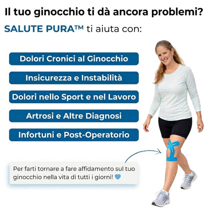Salute Pura™ - Benda per l'articolazione del ginocchio