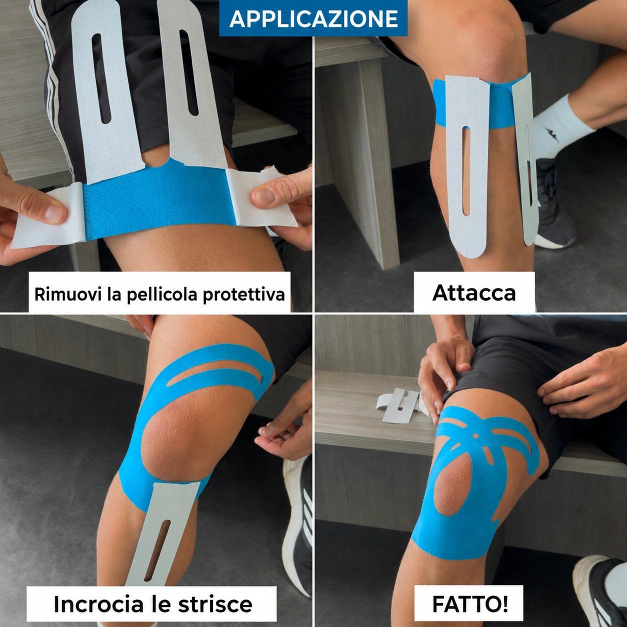 Salute Pura™ - Benda per l'articolazione del ginocchio