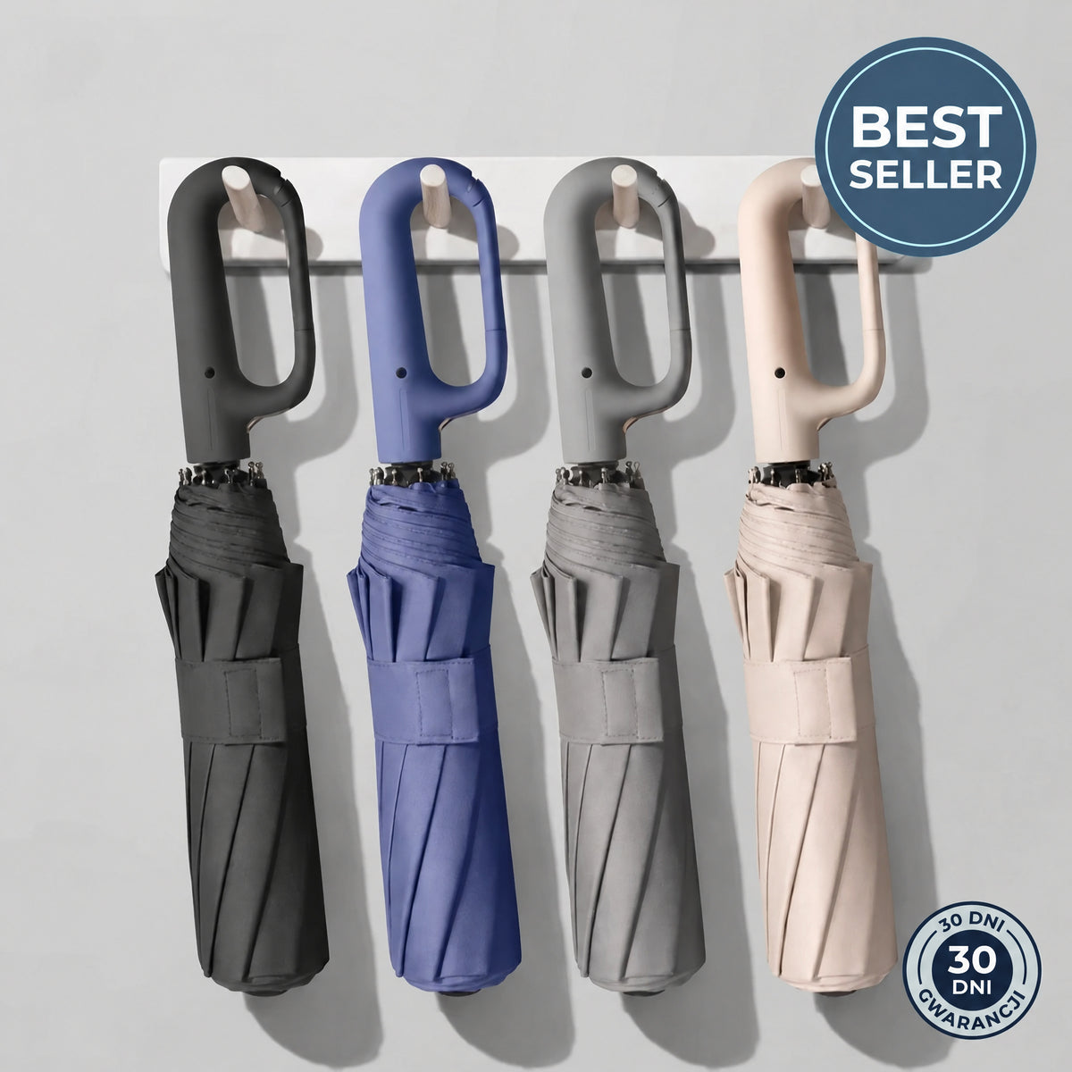 Swikton automatyczny parasol składany – bestseller w czterech kolorach
